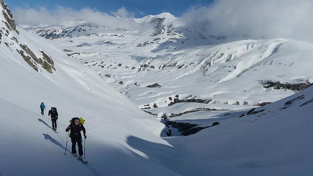 Ski de randonnée les Arcs la plagne 
